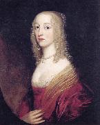 Gerard van Honthorst Portrait of Luise Hollandine, in fact Louise Maria, Pfalzgrafin bei Rhein china oil painting artist